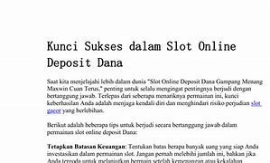 Orang Dalam Slot Online Pakai Dana Cicil Apakah Aman